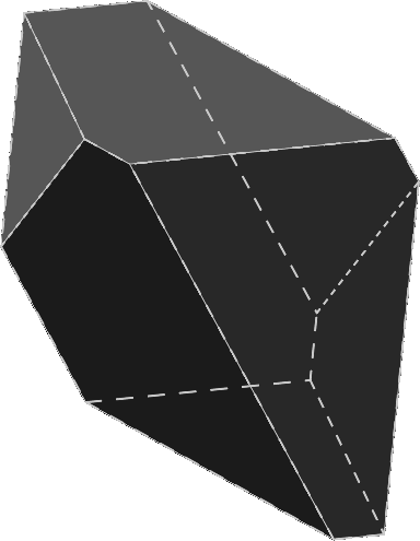 A truncated tetrahedron